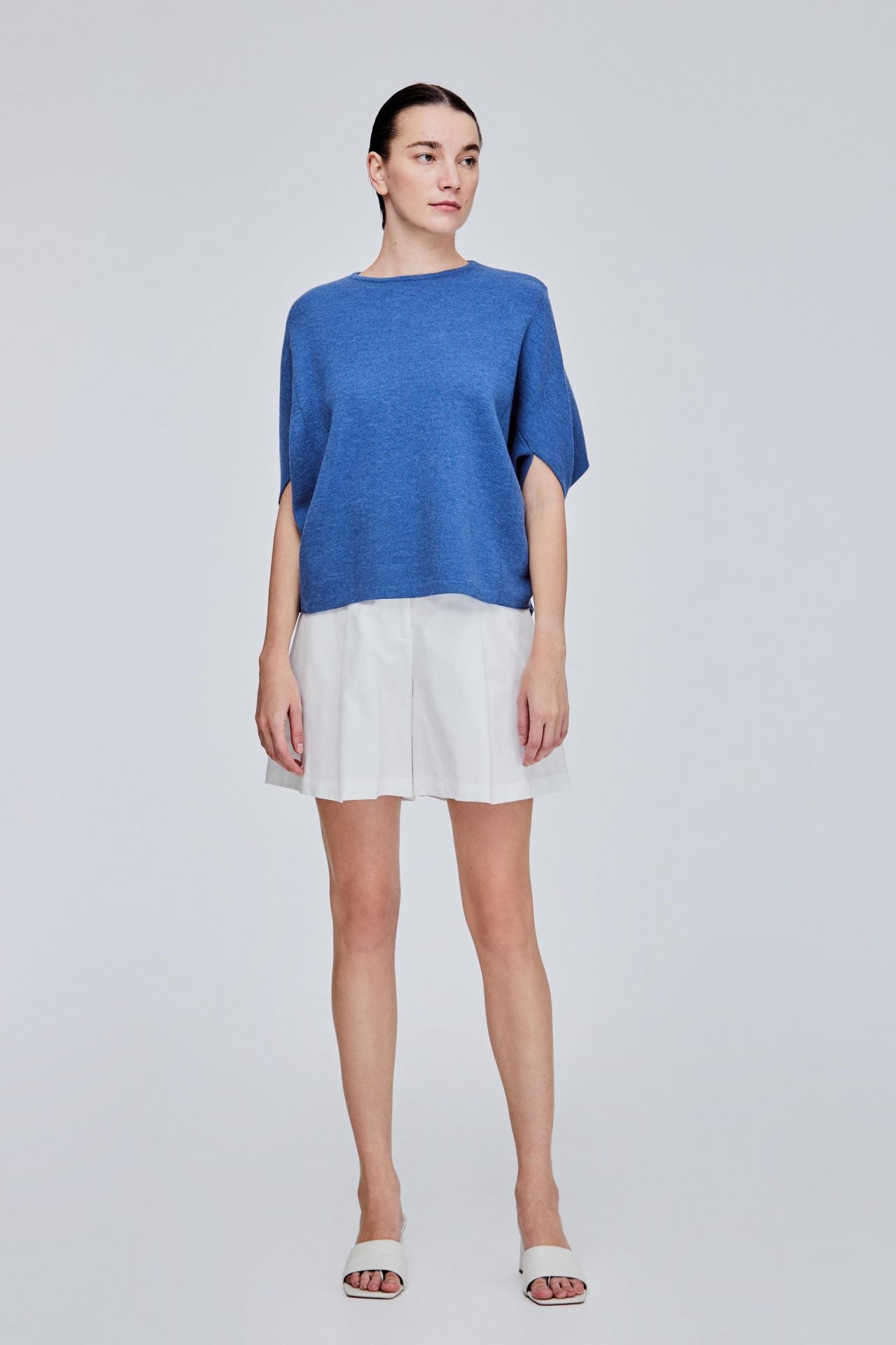 Cropped Dolman Sleeve Sweater – SANS & SANS Singapore