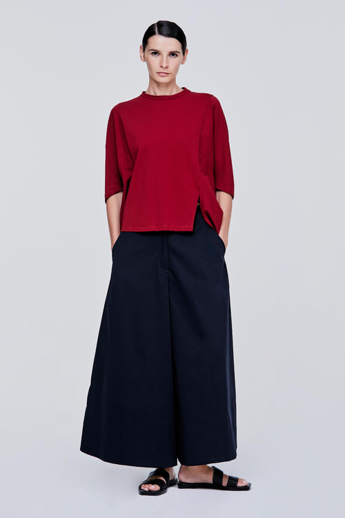 Crew Neck Dolman Tee