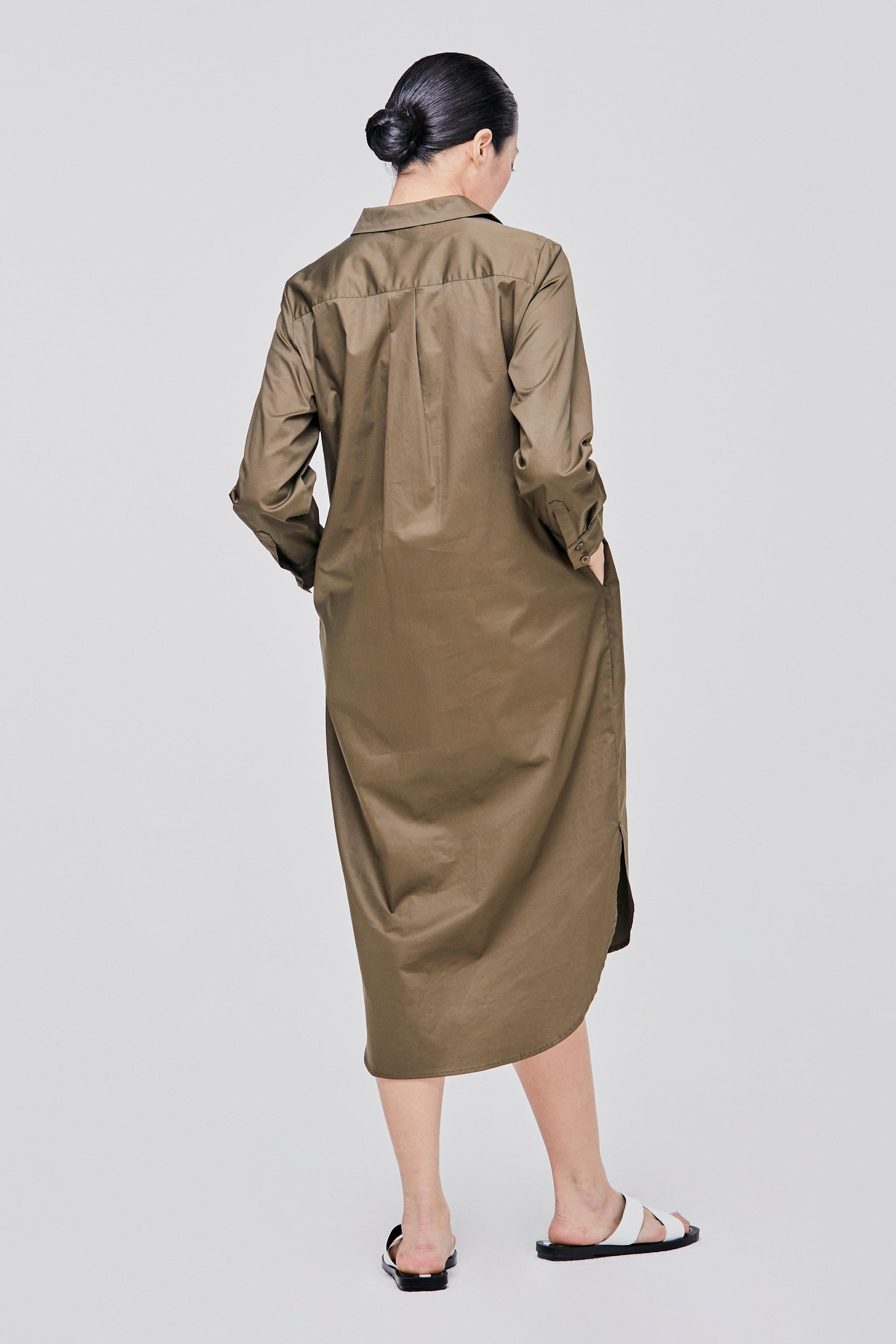 Cotton Shirt Dress