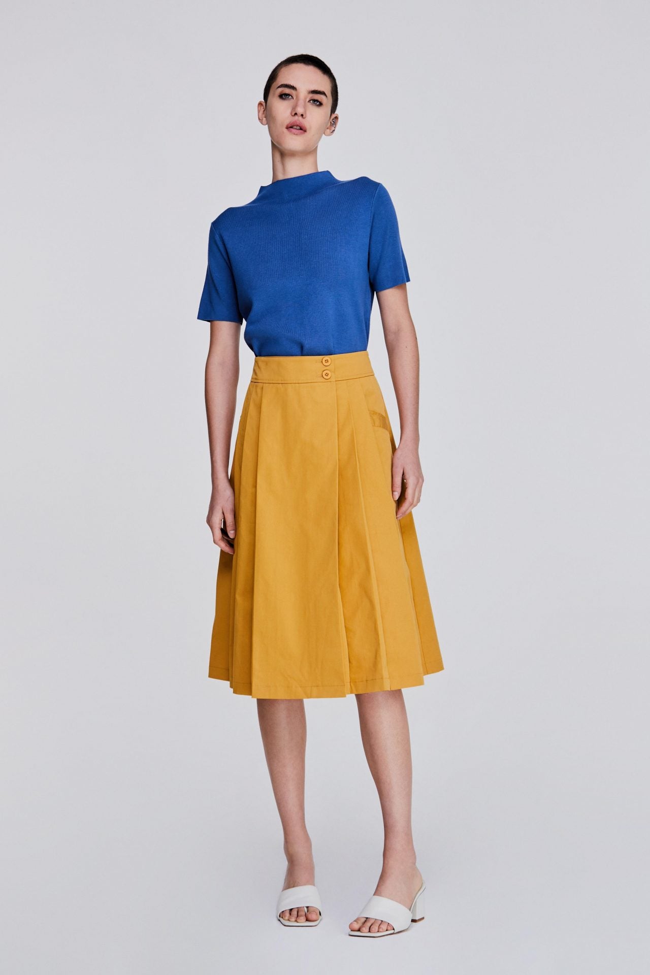 Pleated School Skirt