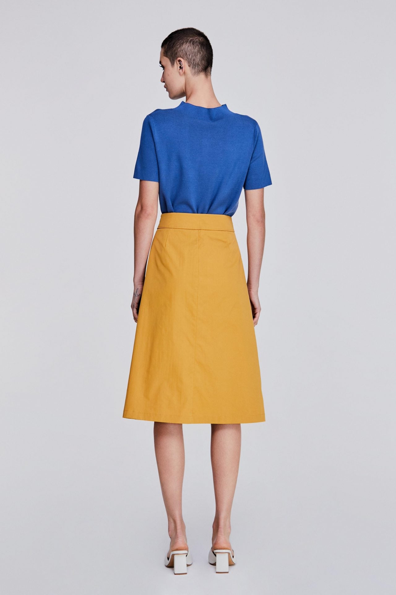 Pleated School Skirt