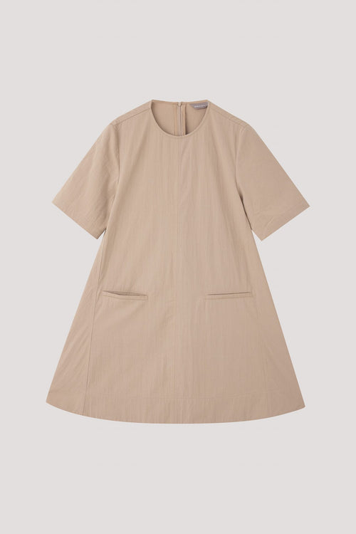 Pockets A-line Dress SANS & SANS Singapore Pockets A-line Dress SANS & SANS Singapore