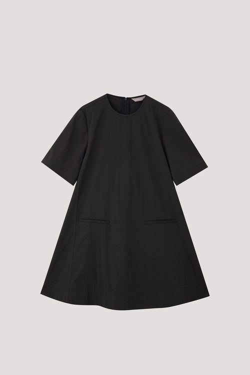 Pockets A-line Dress SANS & SANS Singapore Pockets A-line Dress SANS & SANS Singapore