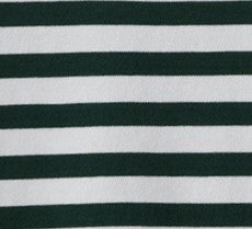 Contrast Fabric Striped Knit