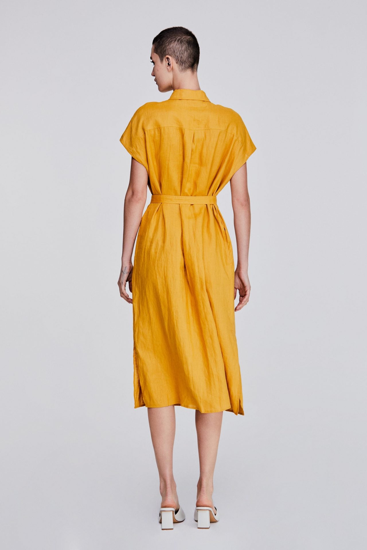 Pocket Linen Dress
