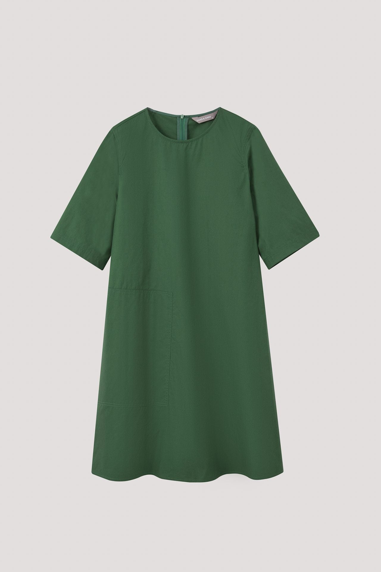 Pockets Detailed A-Line Dress
