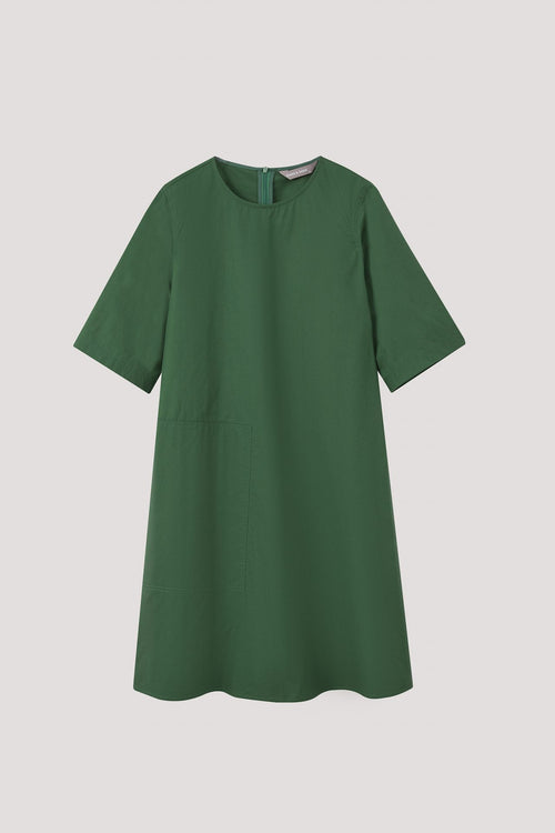 Pockets Detailed A-Line Dress