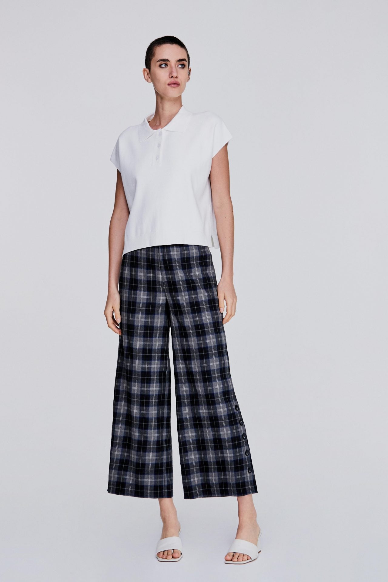 Polo Knit Magyar Top
