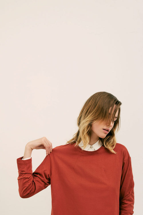 Crew Neck Knit Top