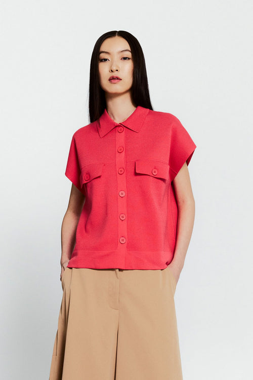 Button Knit Vest
