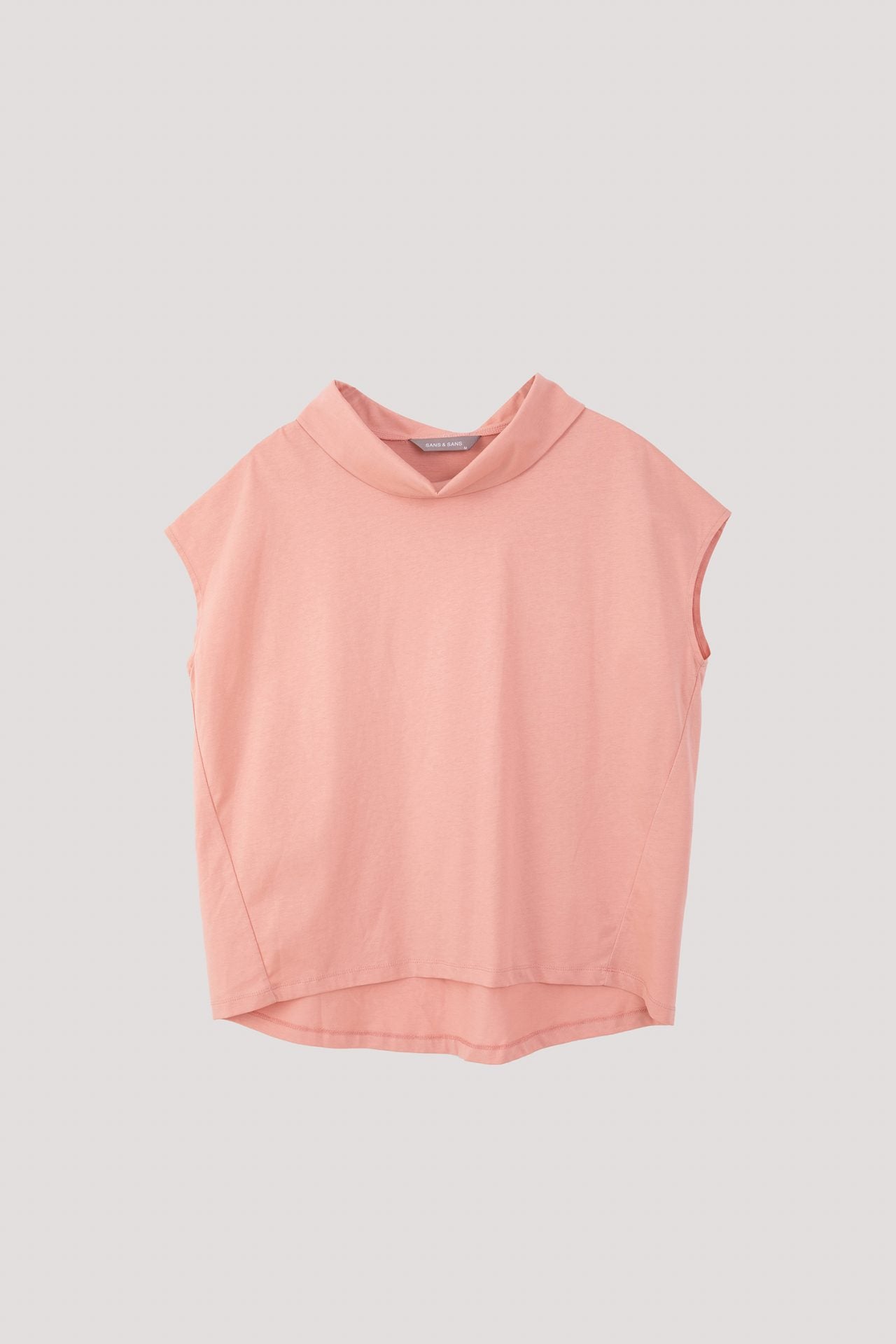 Roll Collar Top