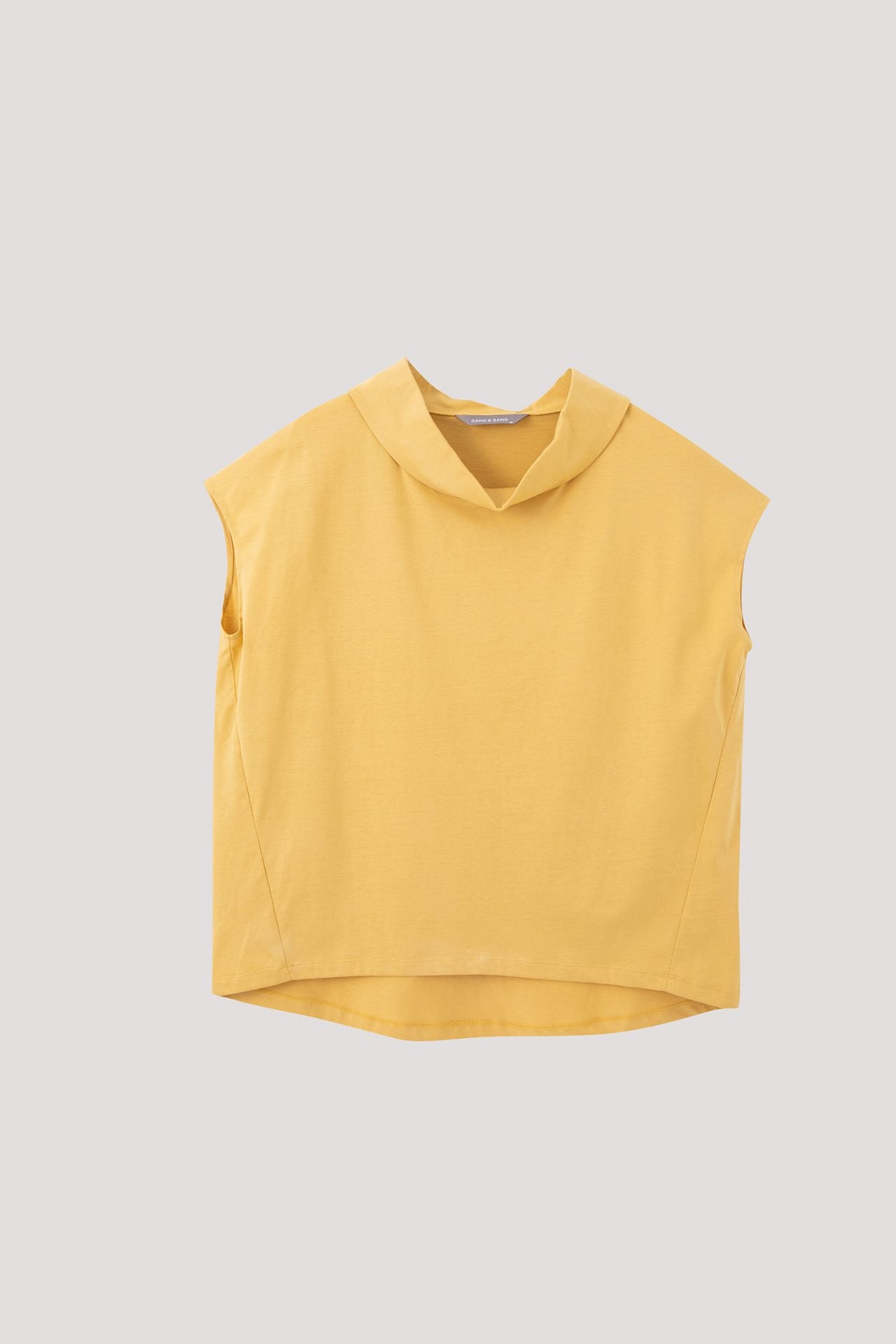 Roll Collar Top
