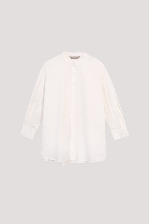 Puff-Sleeved Shirt Blouse