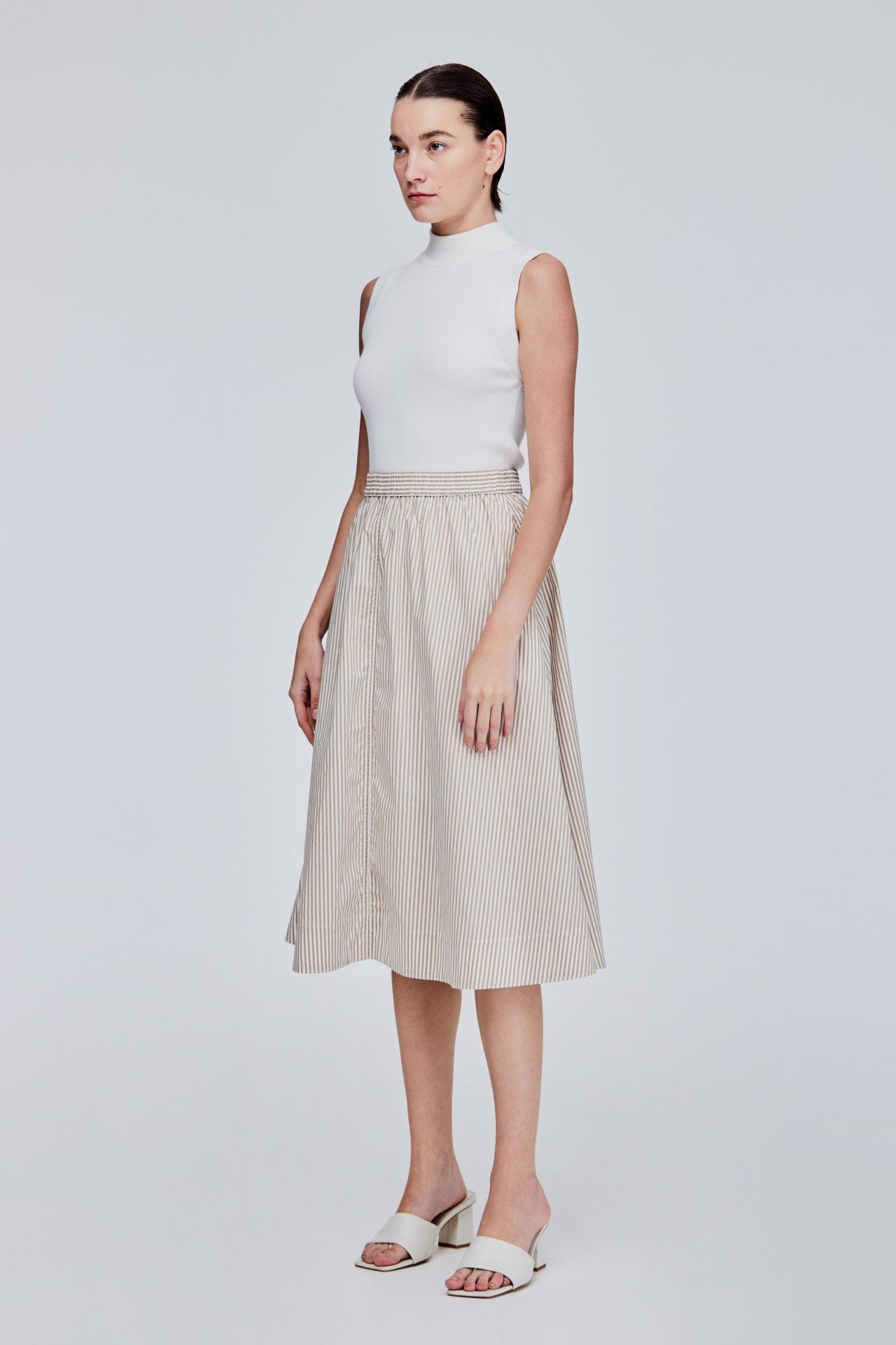 color:KHAKI STRIPES