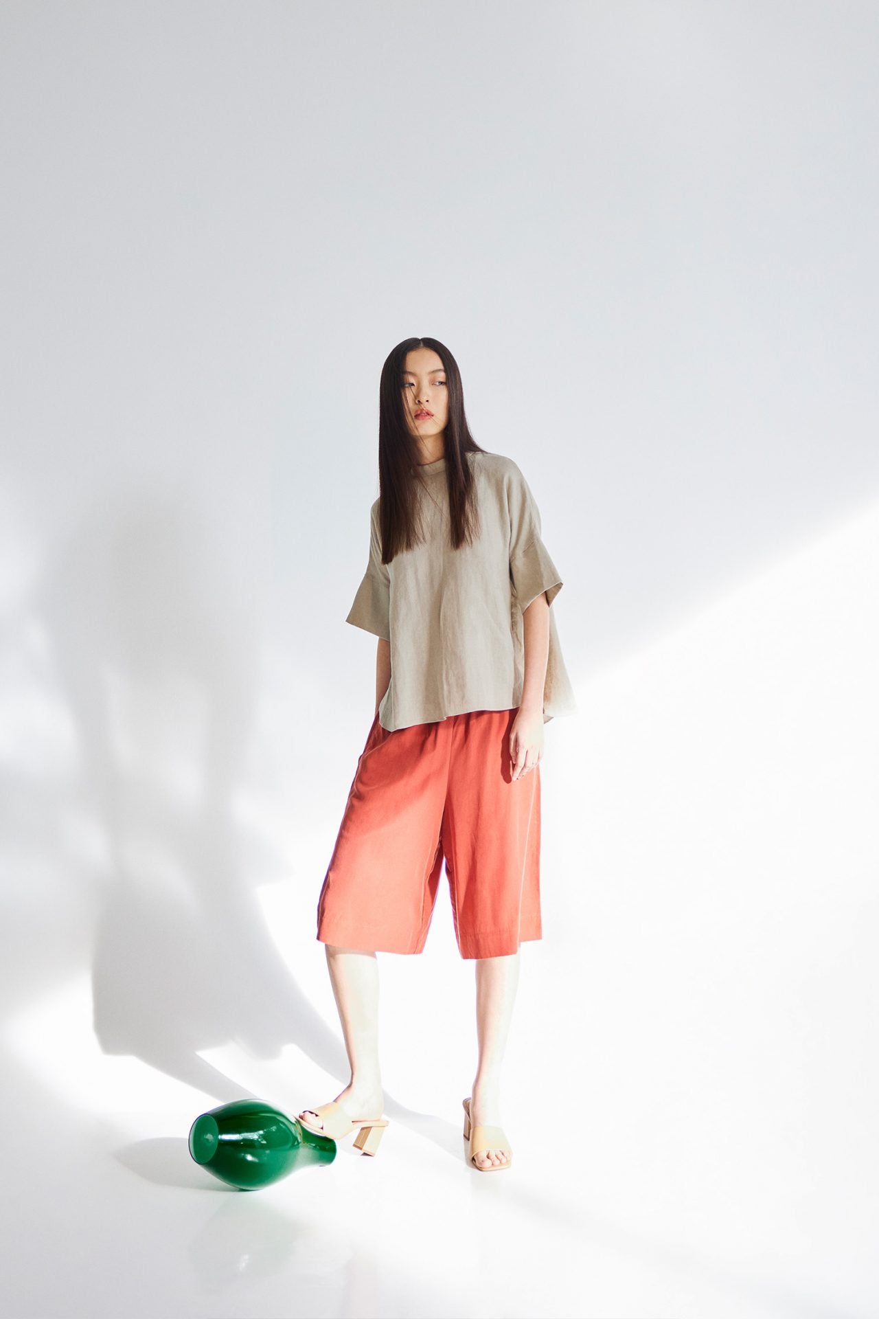Box-cuffed Magyar Blouse