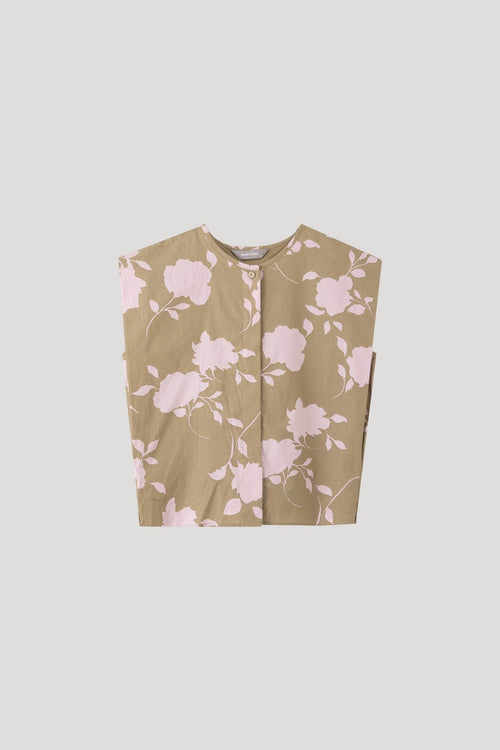 Pattern Crop Top