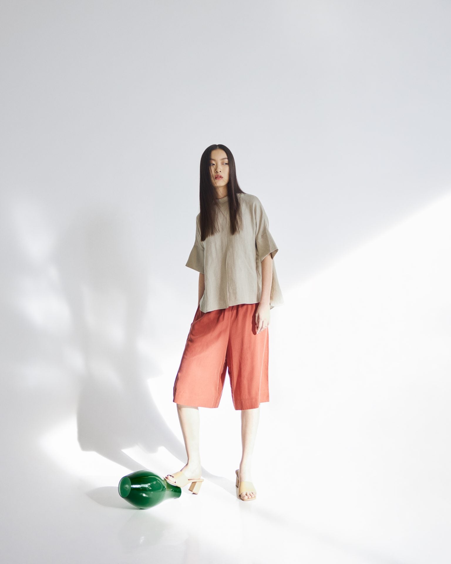Box-cuffed Magyar Blouse