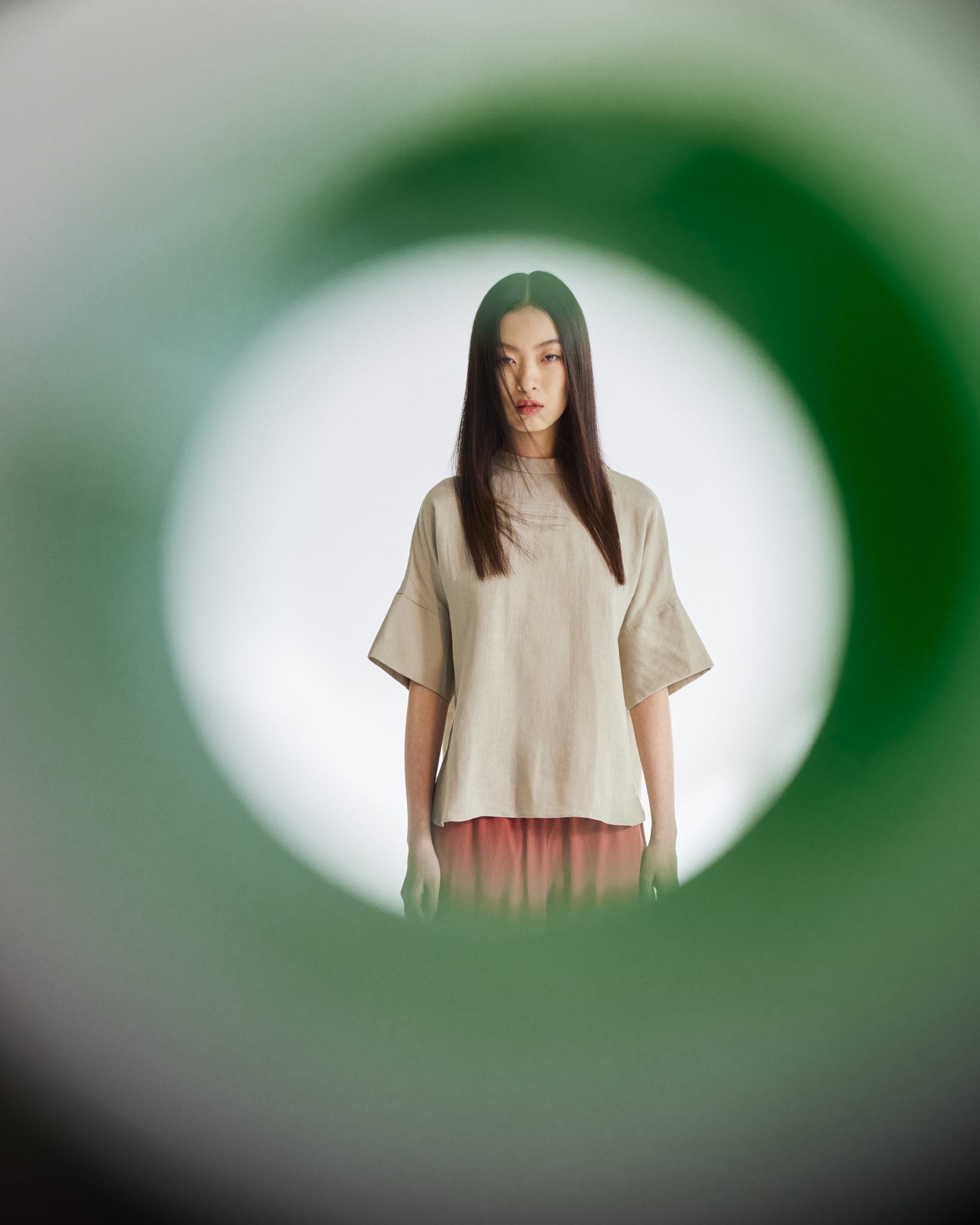 Box-cuffed Magyar Blouse