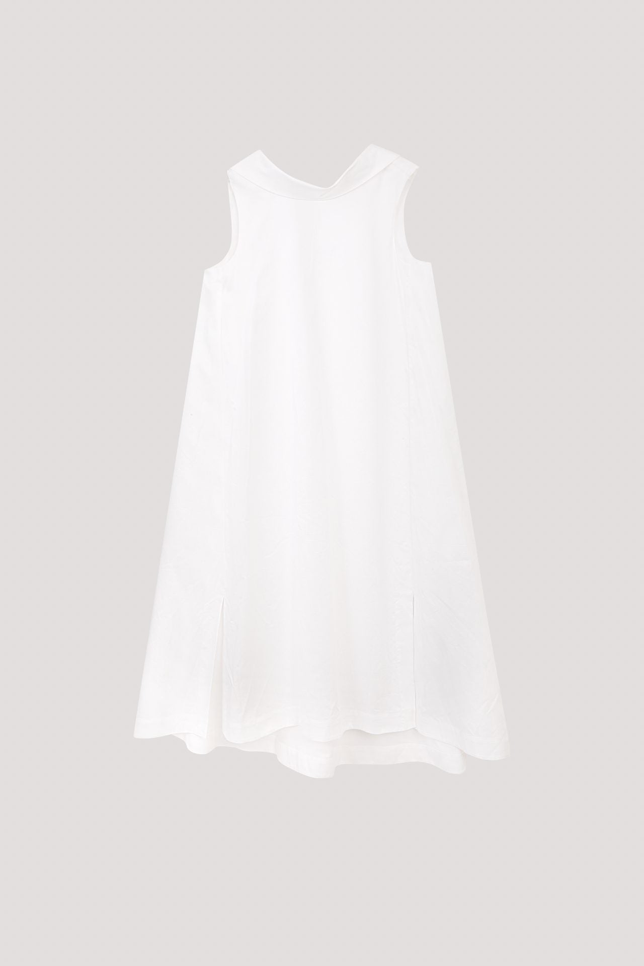 Roll Collar Maxi Dress
