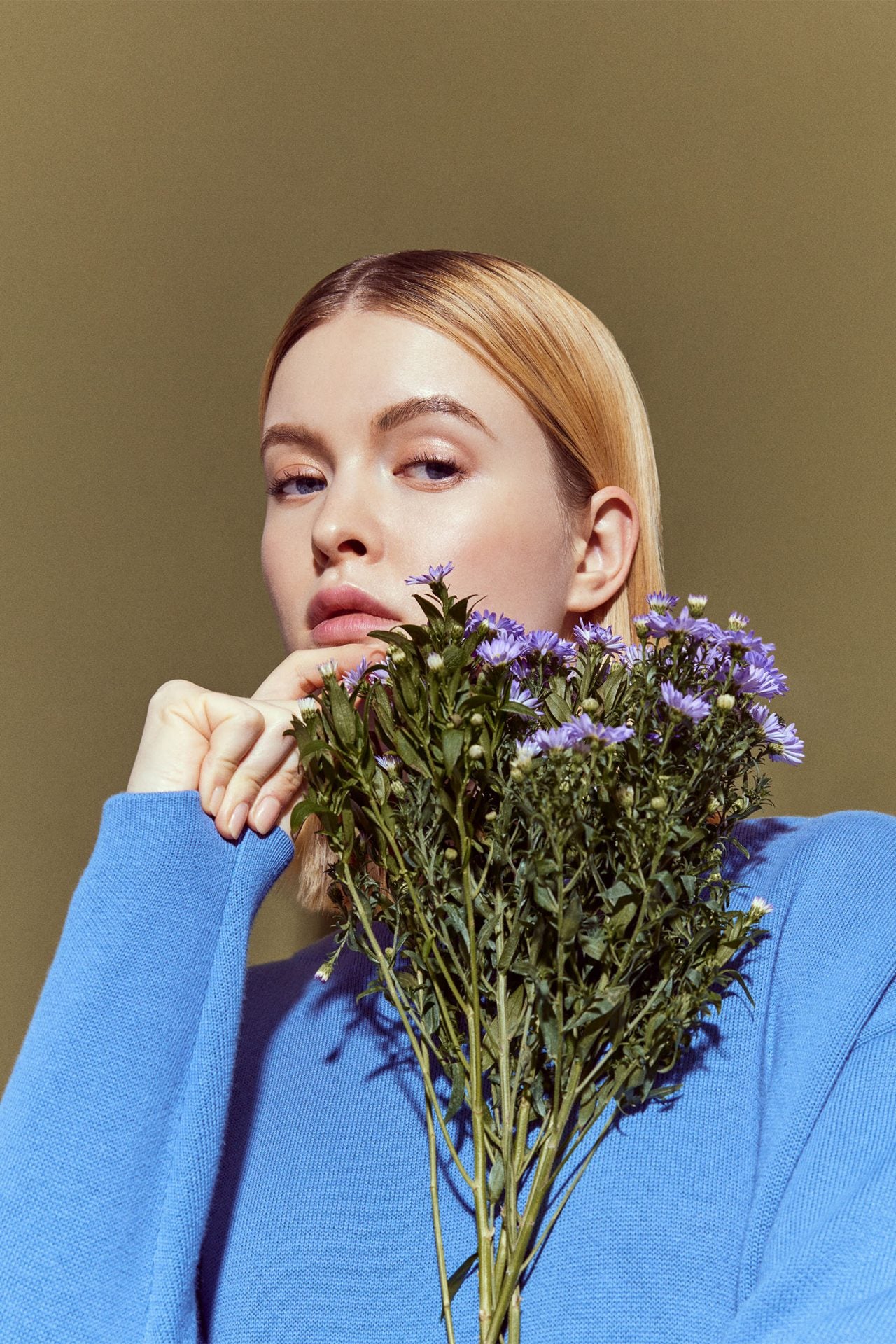 Boat Neck Long Knit Dress