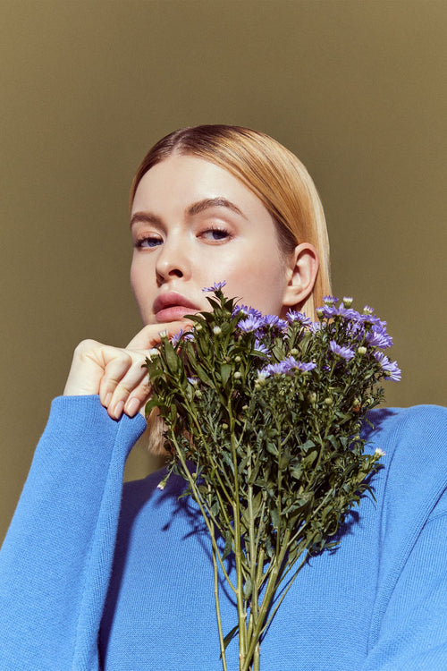 Boat Neck Long Knit Dress