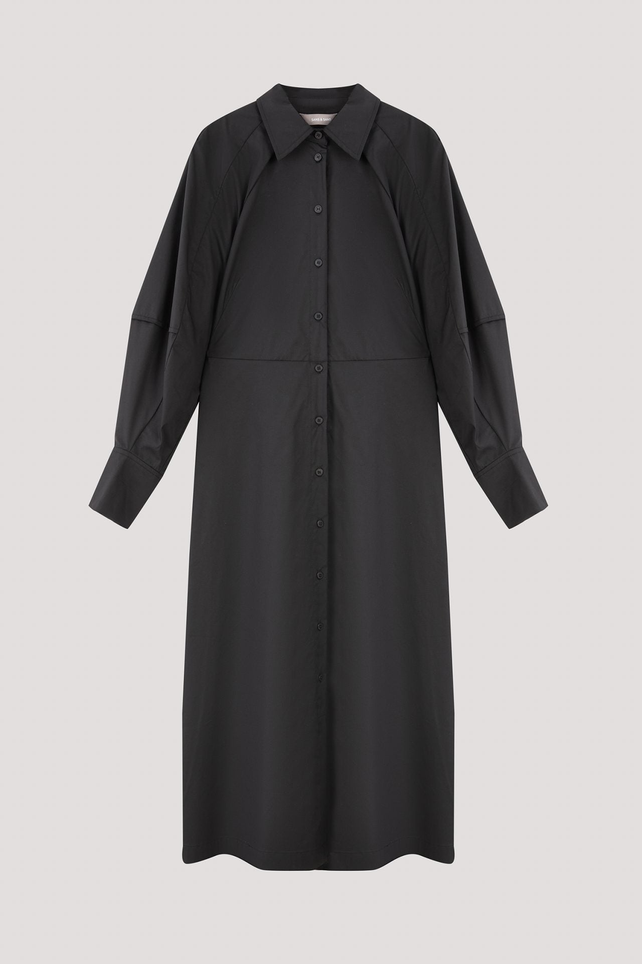 Lantern Sleeved Dress