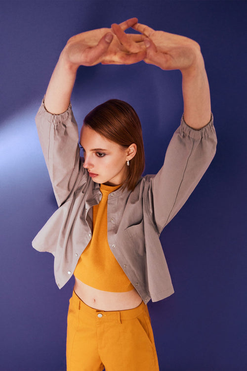 Cotton Pocket Jacket