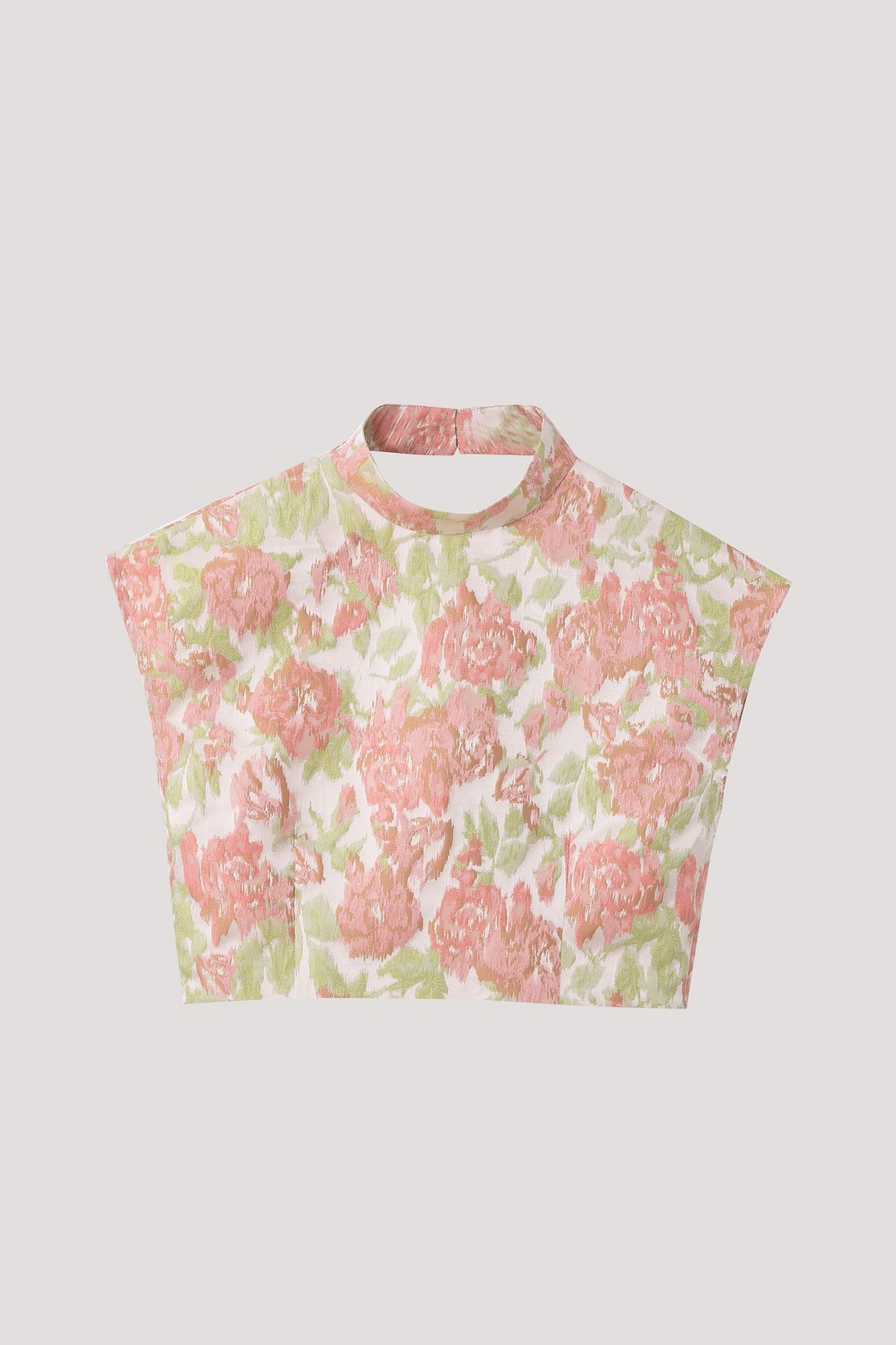 Jacquard Crop Top