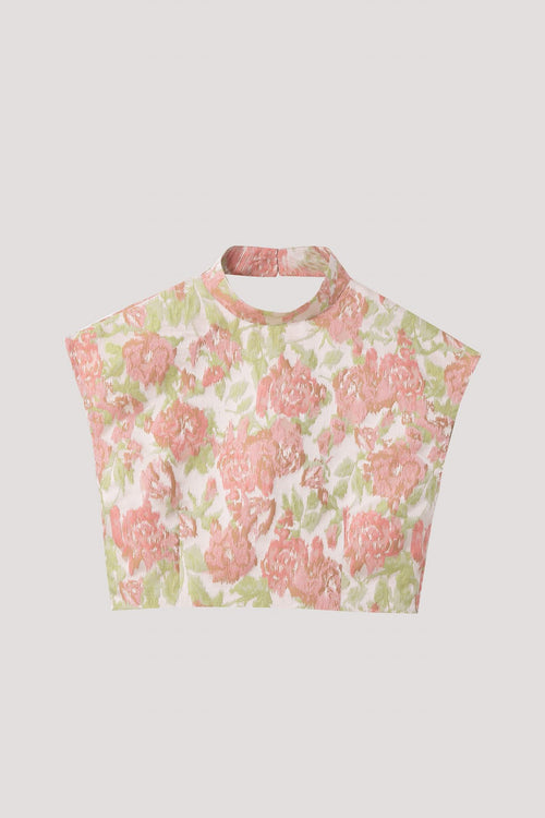 Jacquard Crop Top