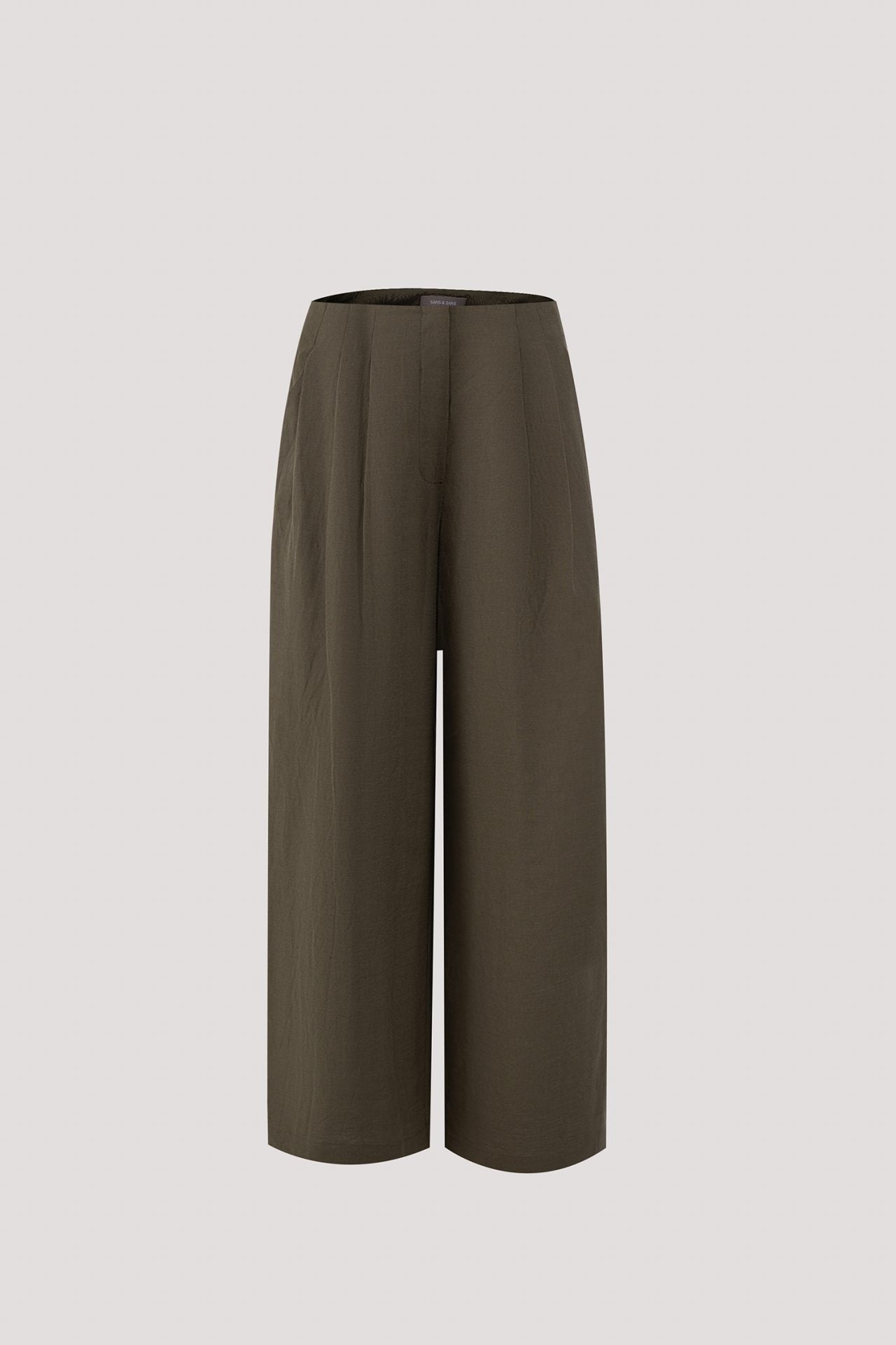 Linen Straight Pants