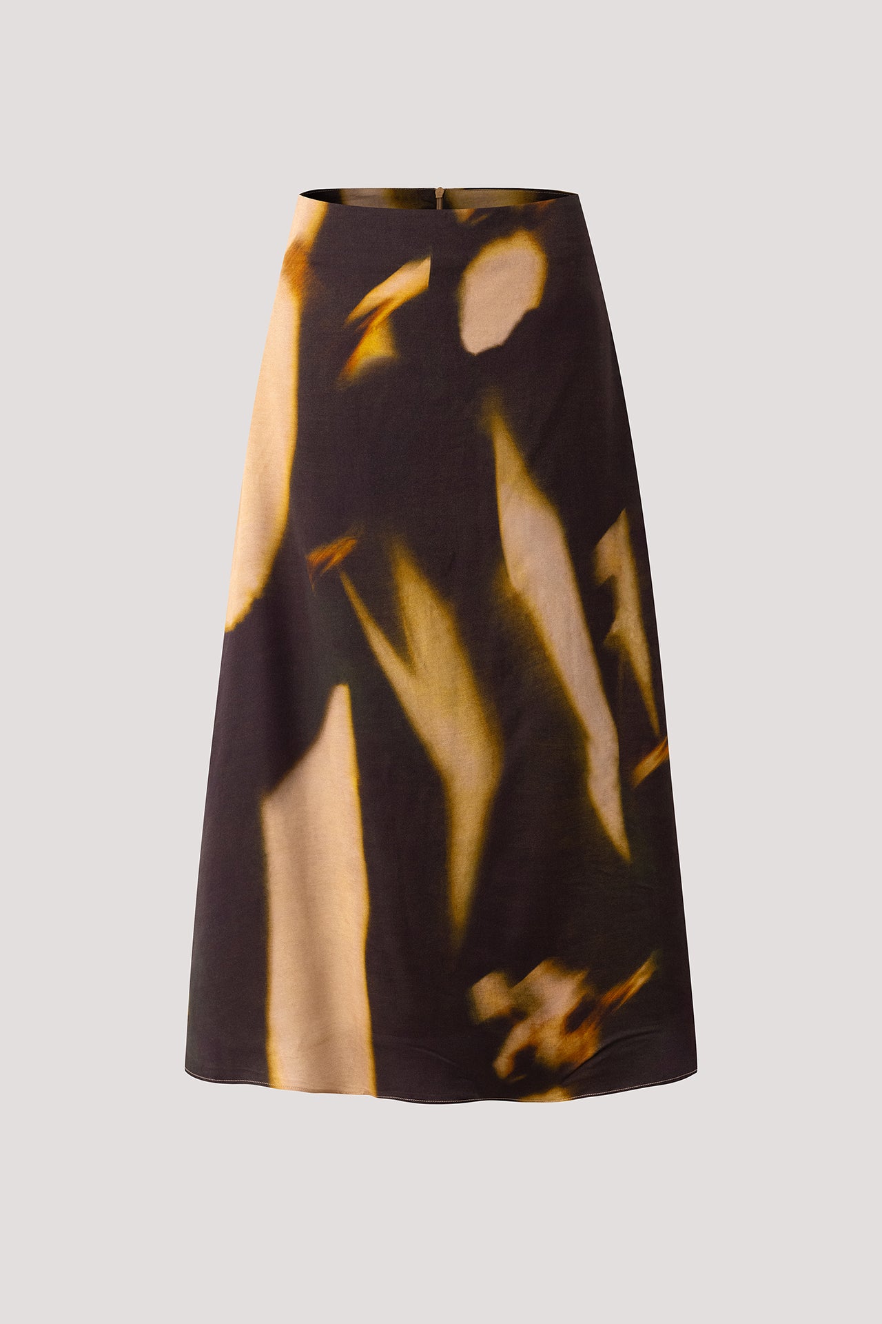 Pattern Bias Drape Skirt