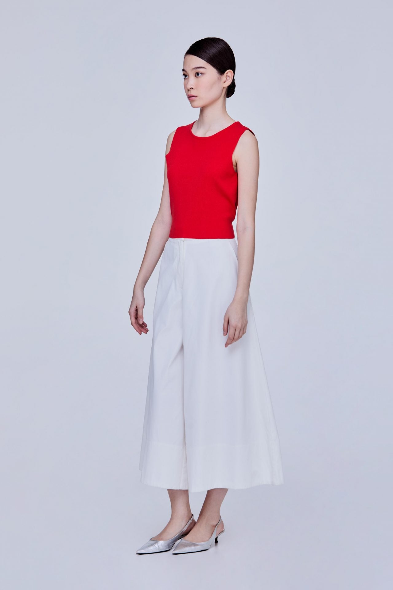 Tie-detailed Knit Top – SANS & SANS Singapore