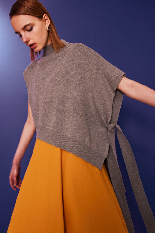 Asymmetrical Hem Knit