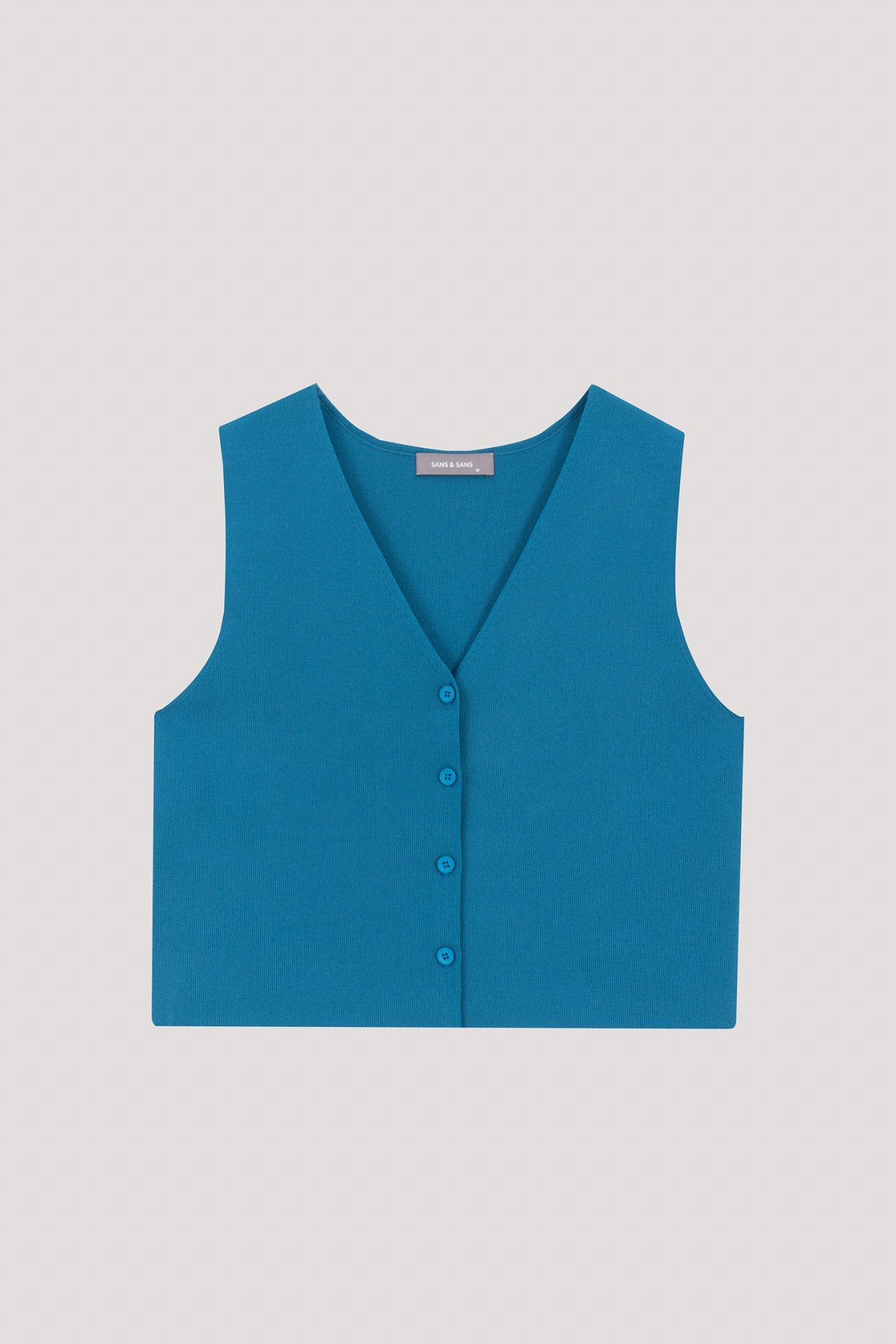 【未使用】ANDREA&Co. YOSEATSUME BUTTON GILET Andrea Gilet - Women - MO Mohair - S000 Natural – n°74 E-Shop