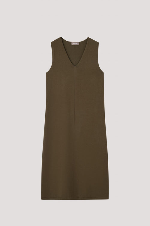 V-neck Knit Dress