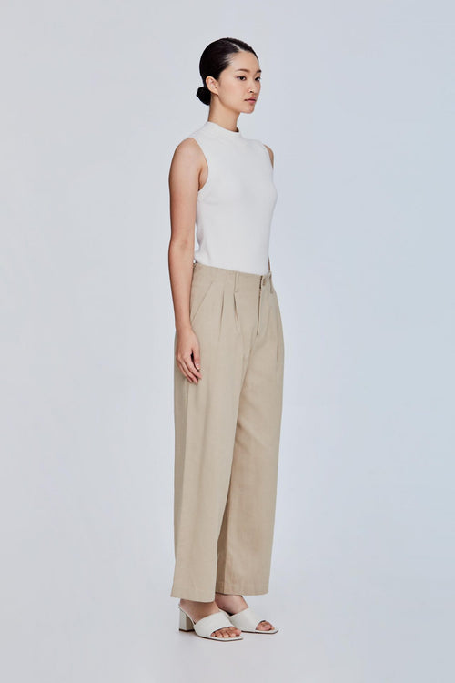 Cotton Placket Skirt