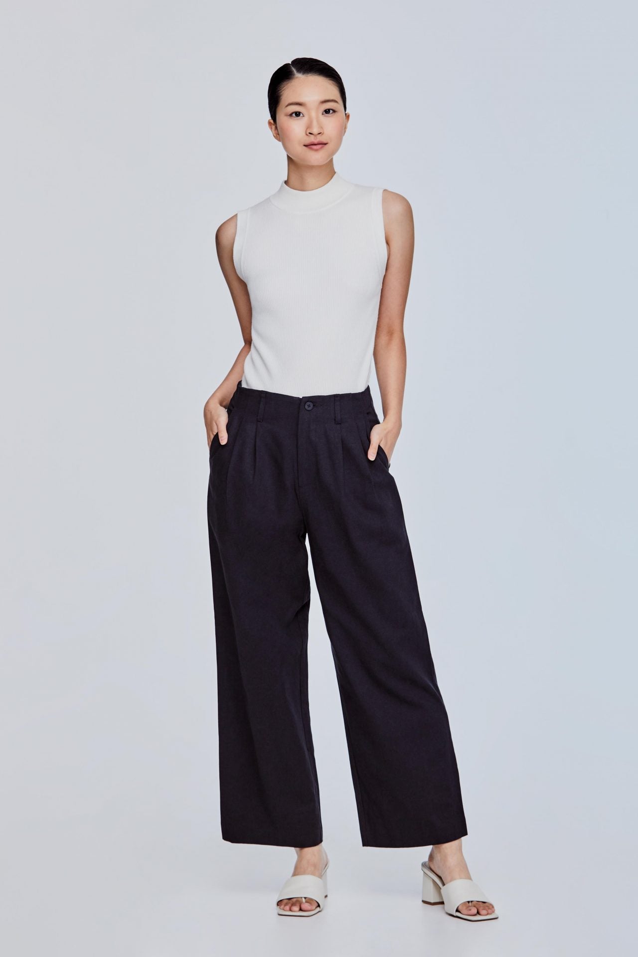 Cotton Placket Skirt