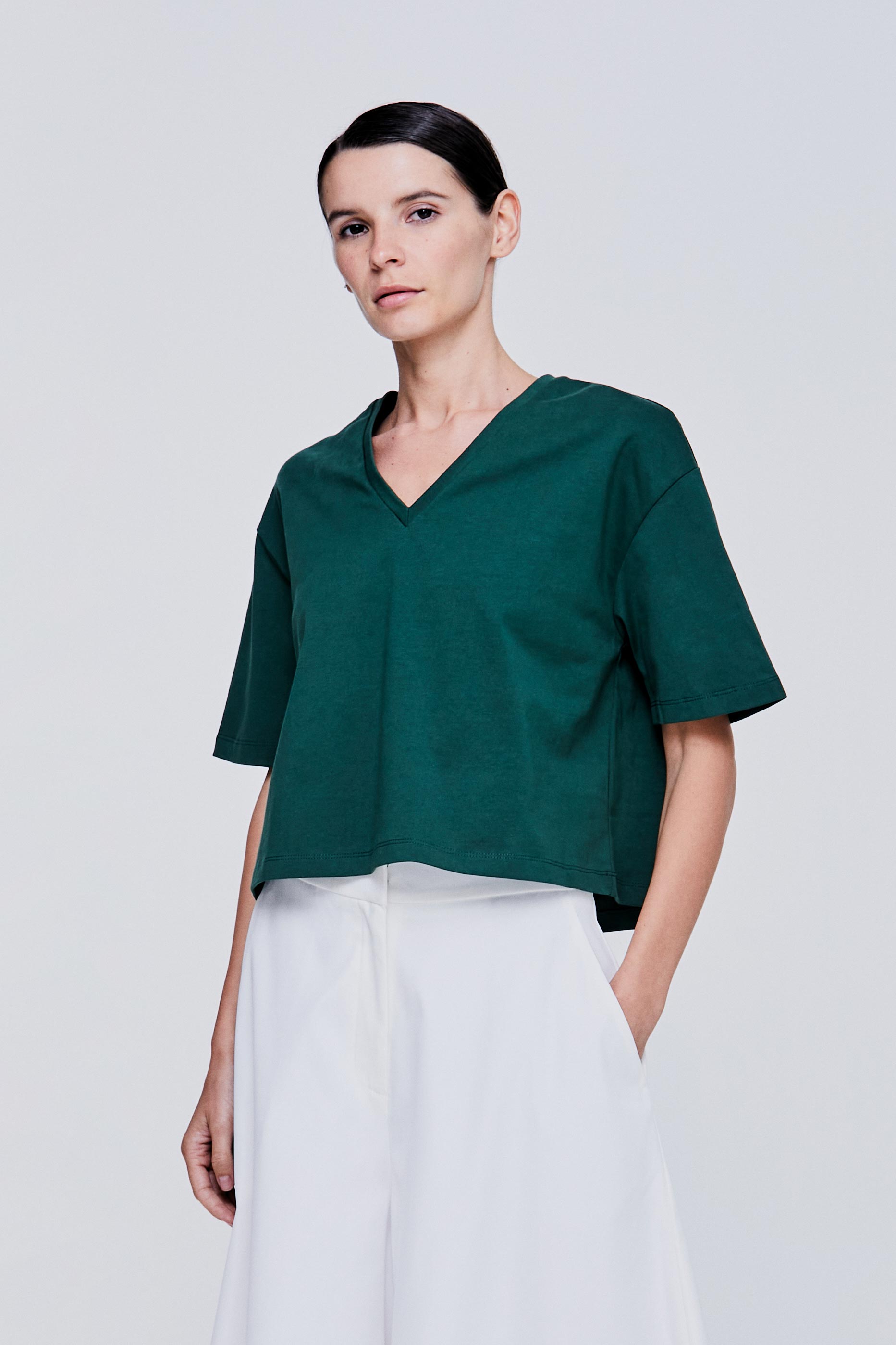 Pockets Detailed A-Line Dress