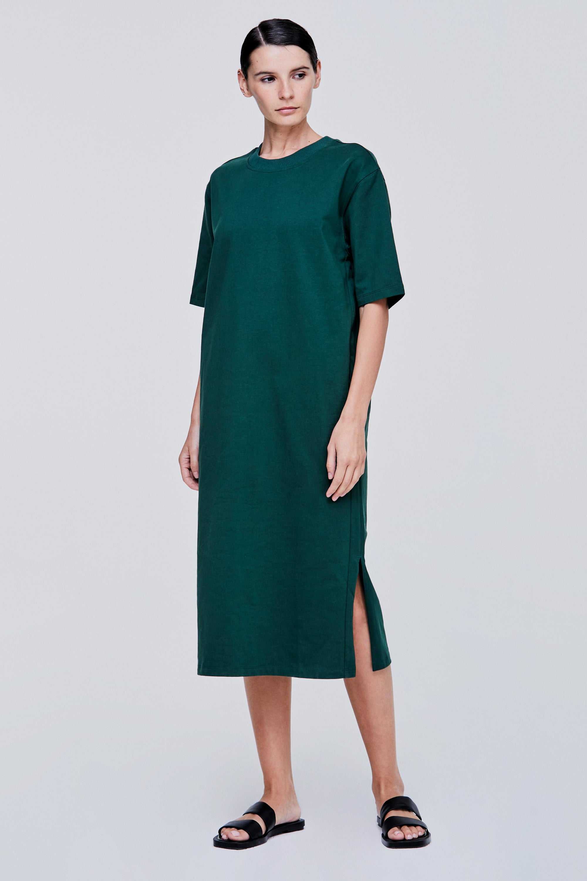Pockets Detailed A-Line Dress