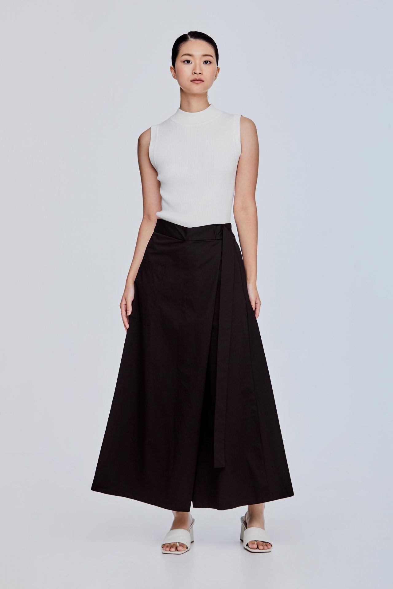 Skirt-Like Culottes – SANS & SANS Singapore