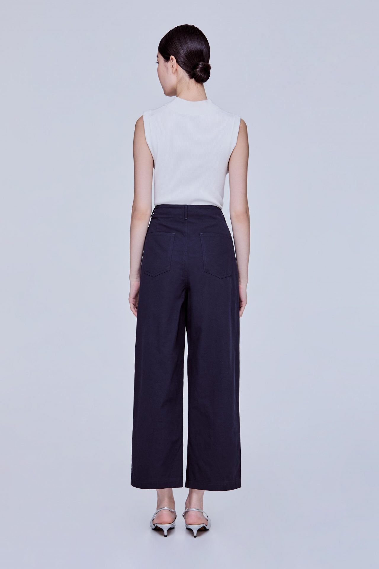 Belt Loops Wide Leg Pants – SANS & SANS Singapore