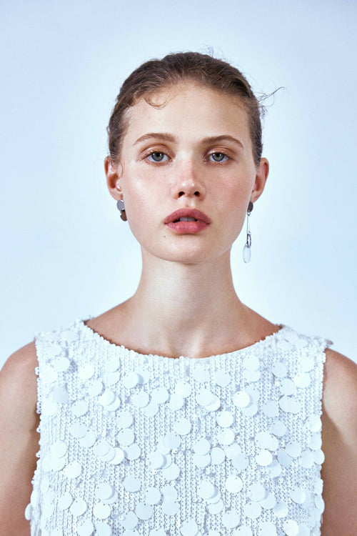 Sequin Shift Top