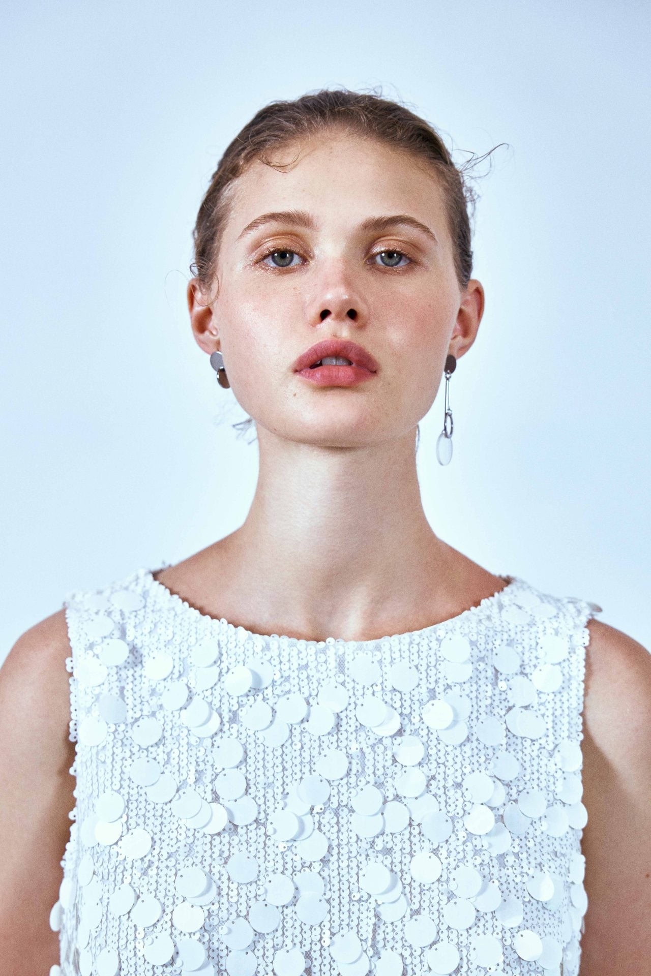 Sequin Shift Top