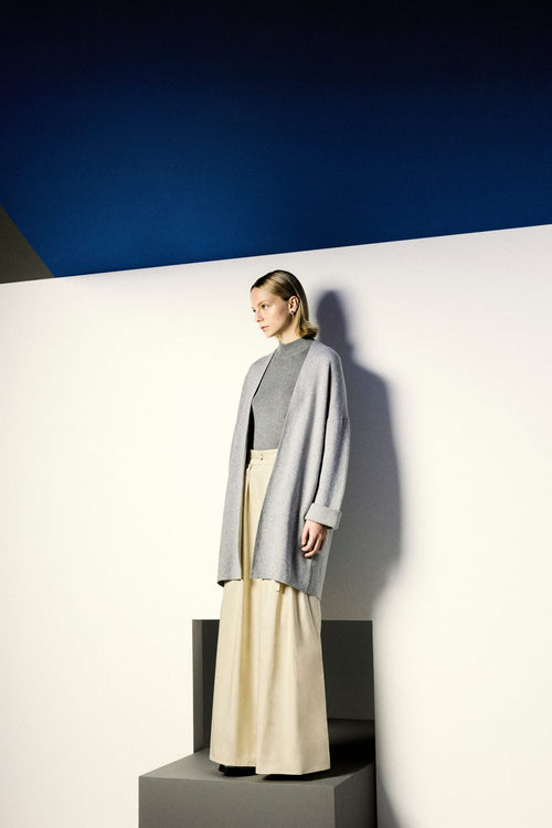 High Neck Basic Knit Top