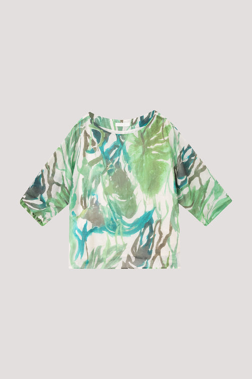 color:GREEN FLORAL