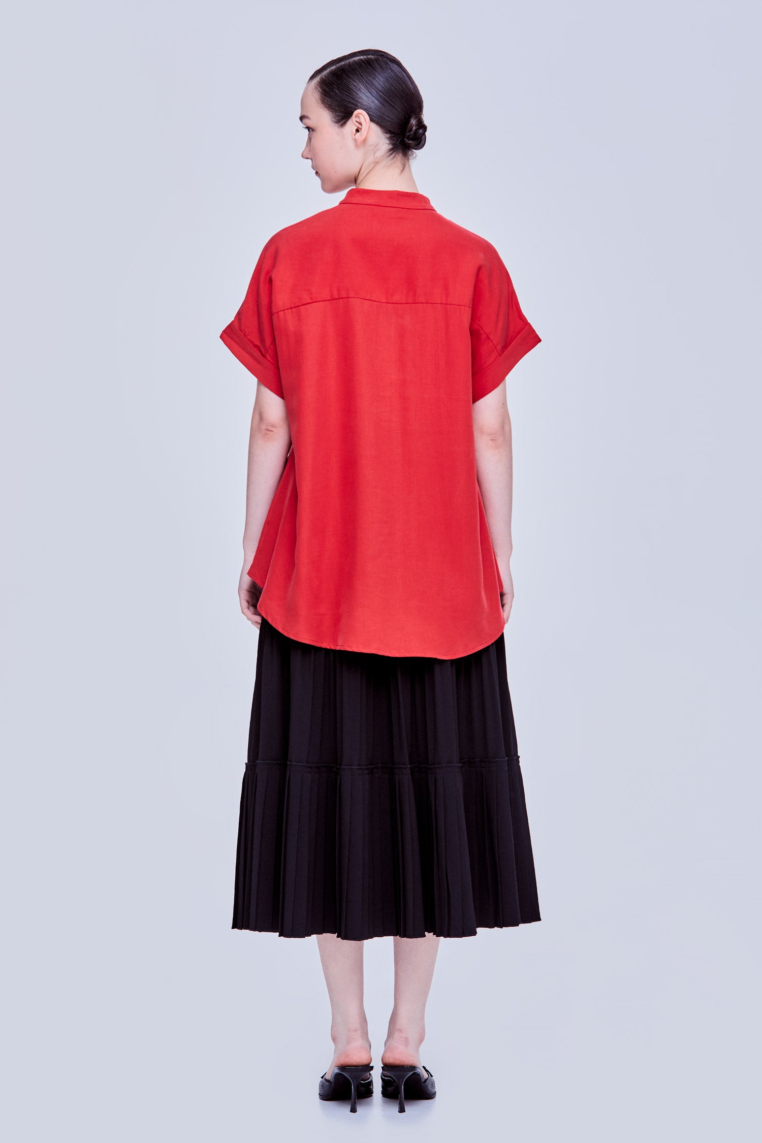 Soft Drape Magyar Blouse
