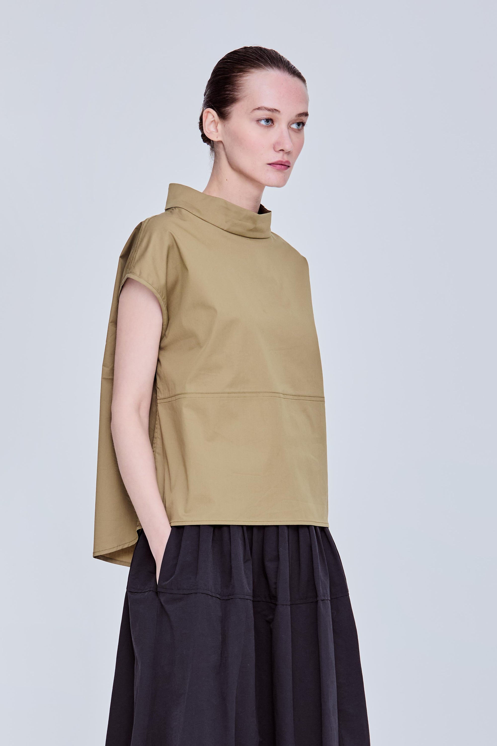 Color Block Blouse