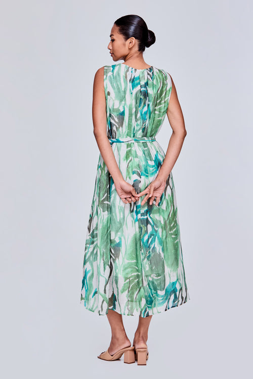 color:GREEN FLORAL