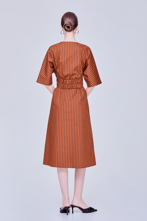 color:BROWN STRIPES