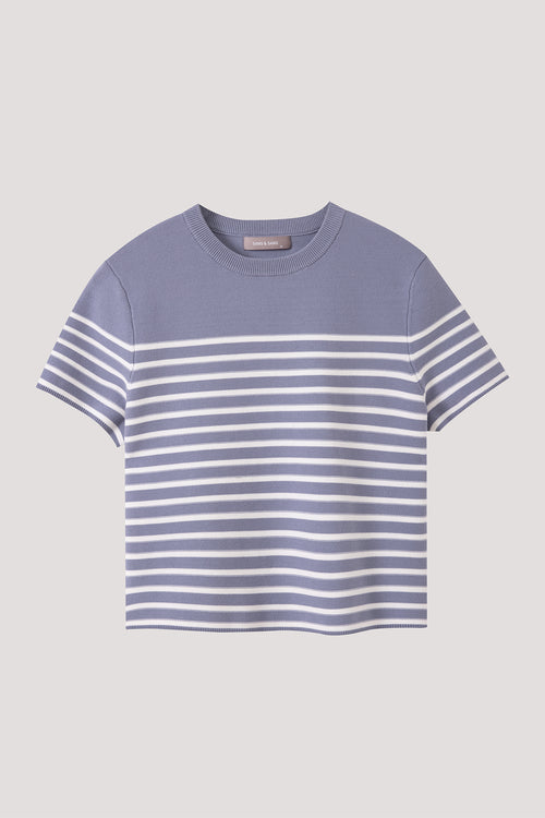 color:STONE BLUE STRIPES